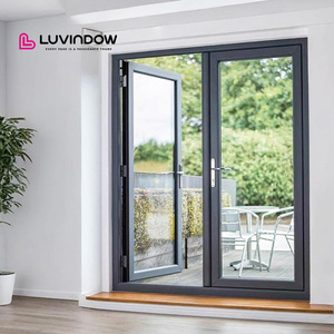 French Double Panel Aluminum Door