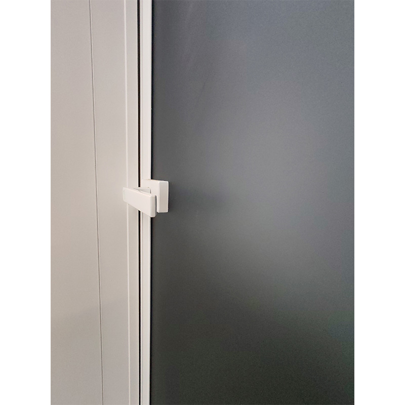 Factory Direct Supplier Modern French Glass Door Black Aluminum Frame Waterproof Front Entry Casement Swing Door