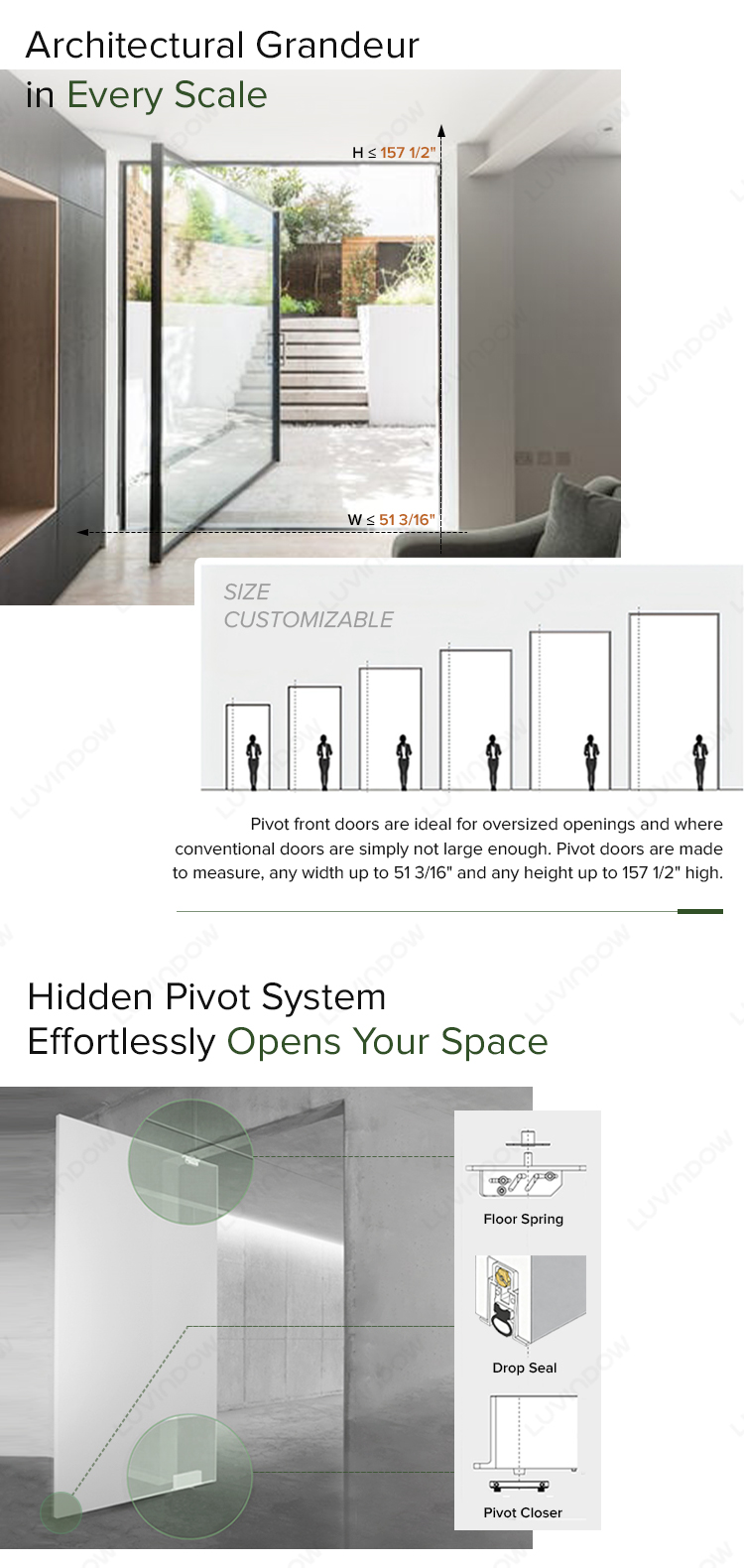 Pivot Door Engineering Showcase