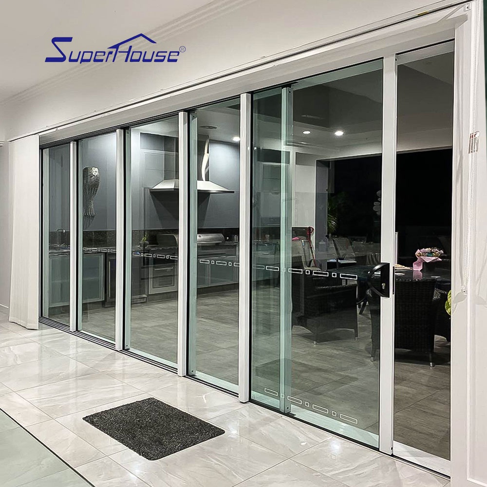 Caribbean Islands Standard Sliding Door Miami-dade NOA Approval Customized Sliding Stacker Patio Bacony Door Pocket Door