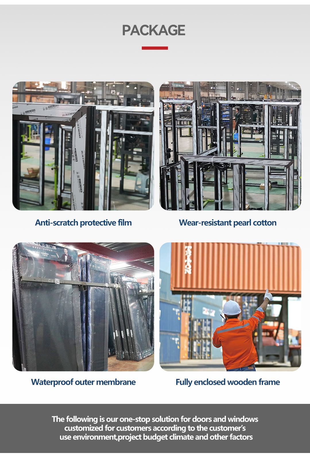 Safe Export Packaging and Shipping