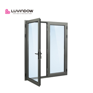 Modern Insulated Aluminum Glass Pivot Door