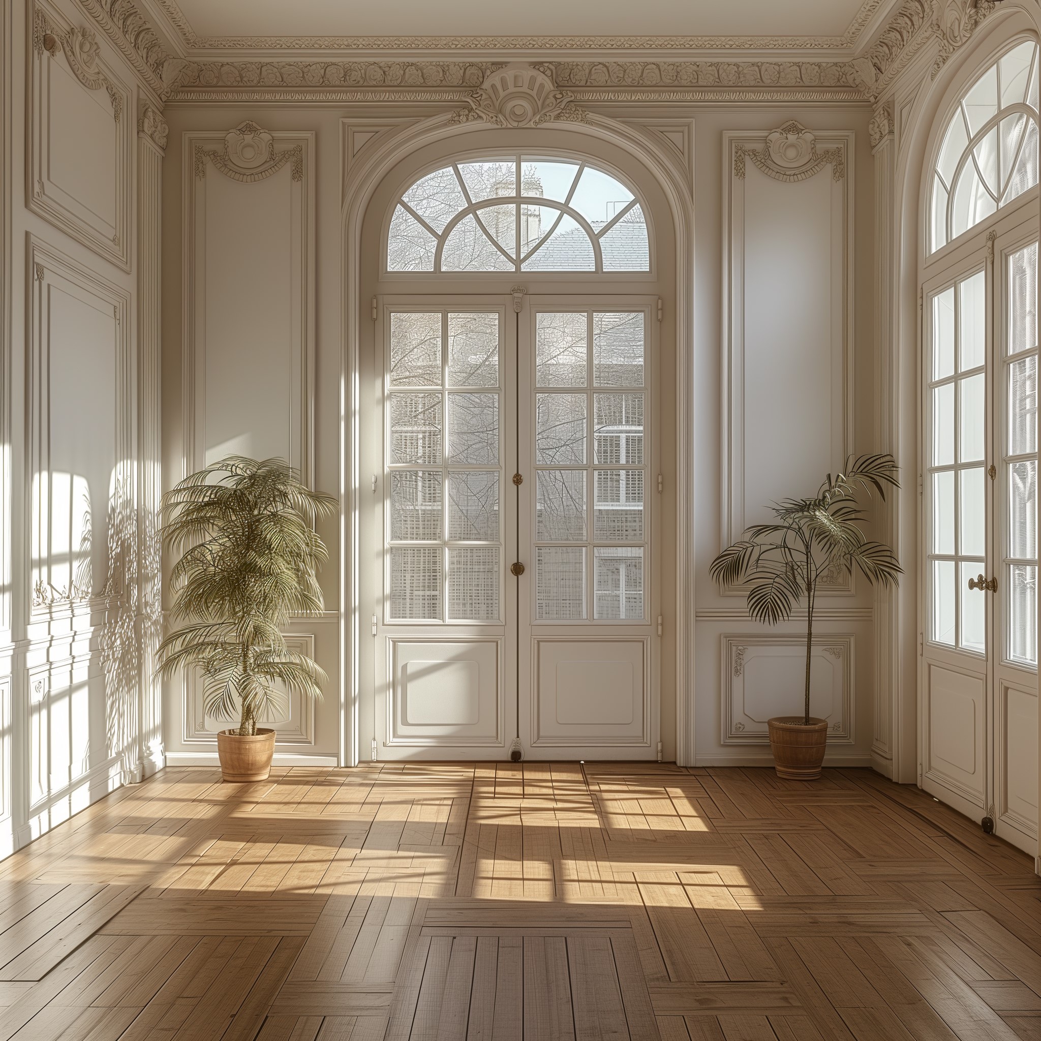 Beigeman European Interior Exterior Aluminum Swing Single Double Glazed French Style Retro Frosted Flush Glass Casement Door