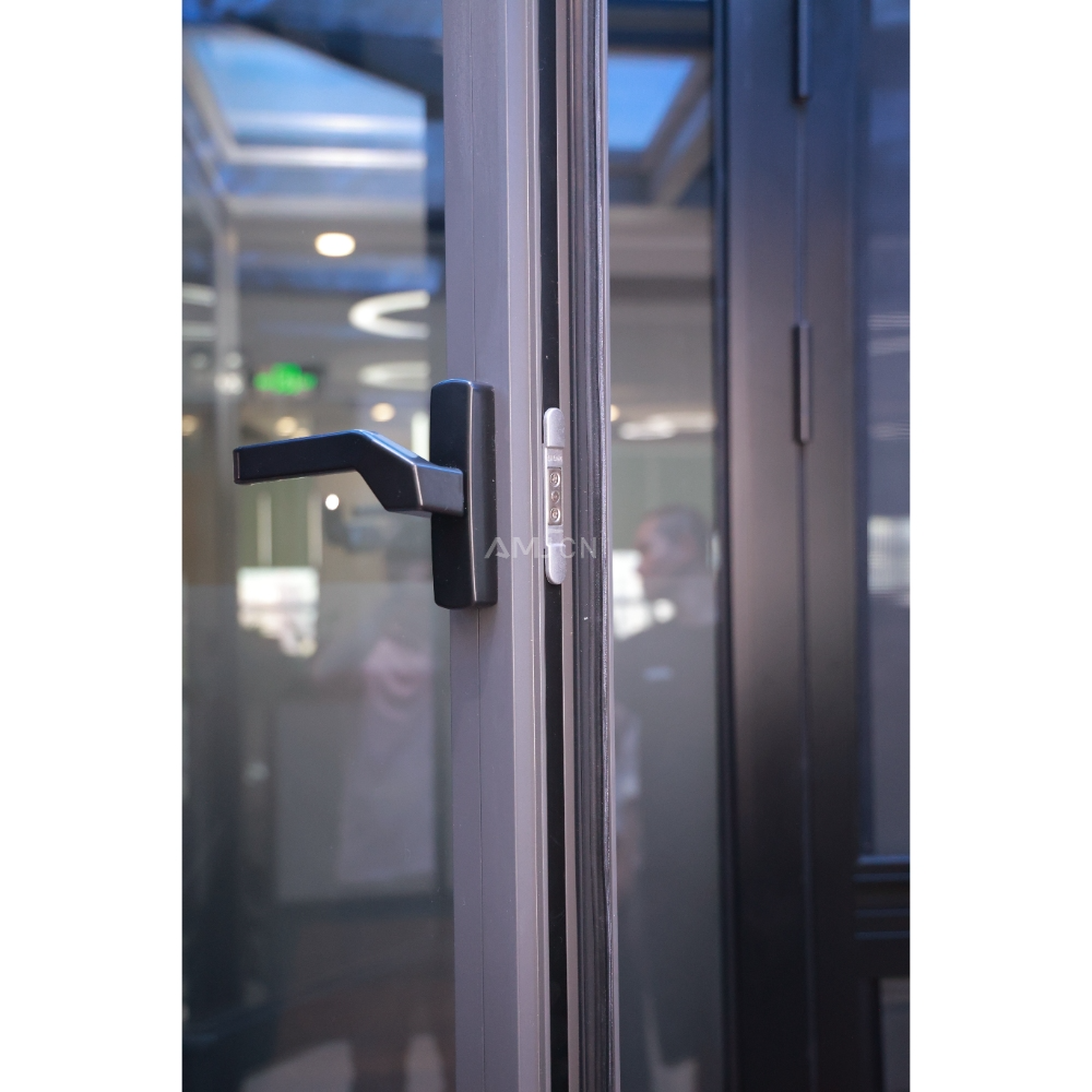 Factory Customized Double Glazed Simple Design Aluminum Ultra Narrow Frame Balcony Window Aluminum Frame Casement House windows