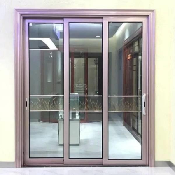 Contemporary Aluminum Sliding Door with Secure Multi Point Lock for Modern Villa Balcony