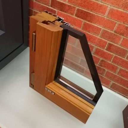NFRC AS2047 Standard windows Customized China Aluminium Profiles Wood Composite windows