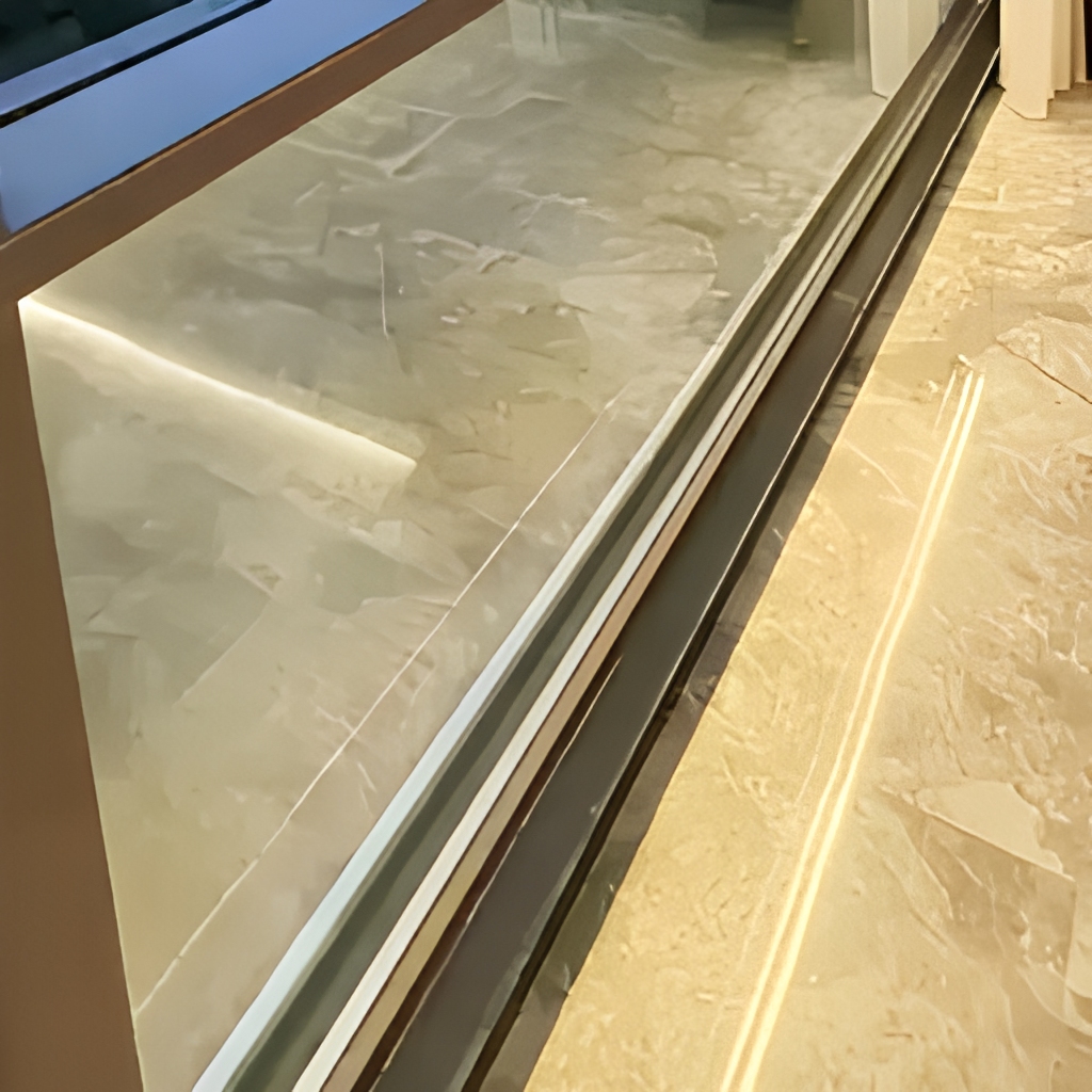 Lolands Custom Aluminum Frame Stainless Steel Screen Sliding Glass Door Modern Bi Directional Louver Lifting for Villa Workshop