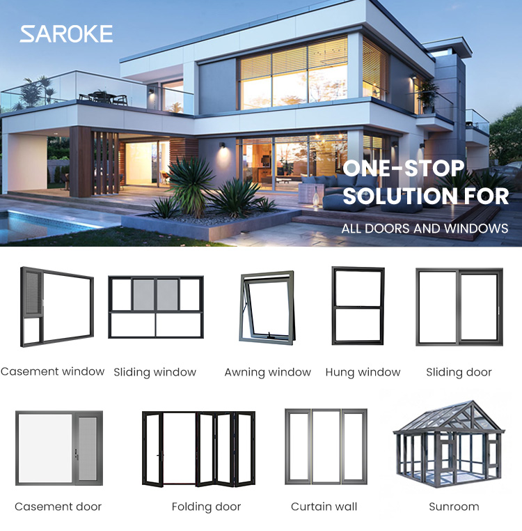 SAROKE System Windows and Doors Showcase