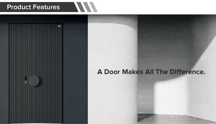 Doorwin Premium Aluminum Entrance Door Design