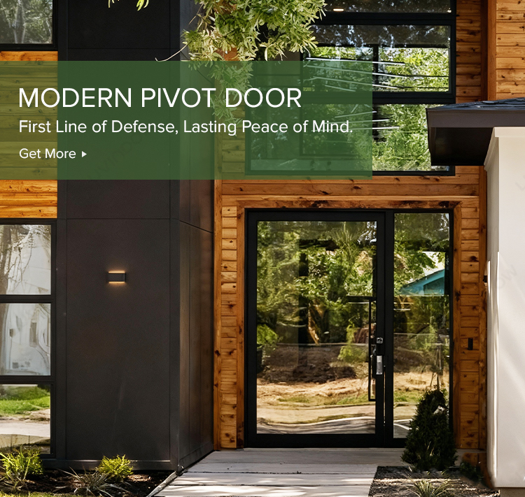 Modern Pivot-Alu Door