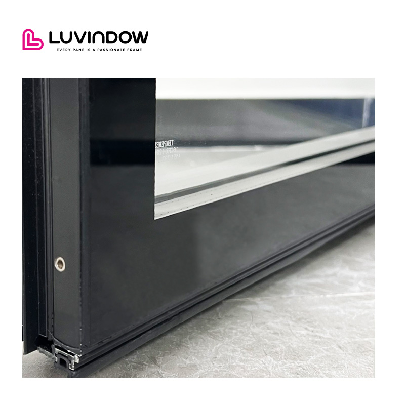 Slim Profile Aluminum Glass Doors with Thermal Insulation for Exterior and Living Room Full Screen Hinged Doors