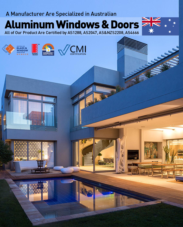 Australian Standard Aluminum Windows and Doors