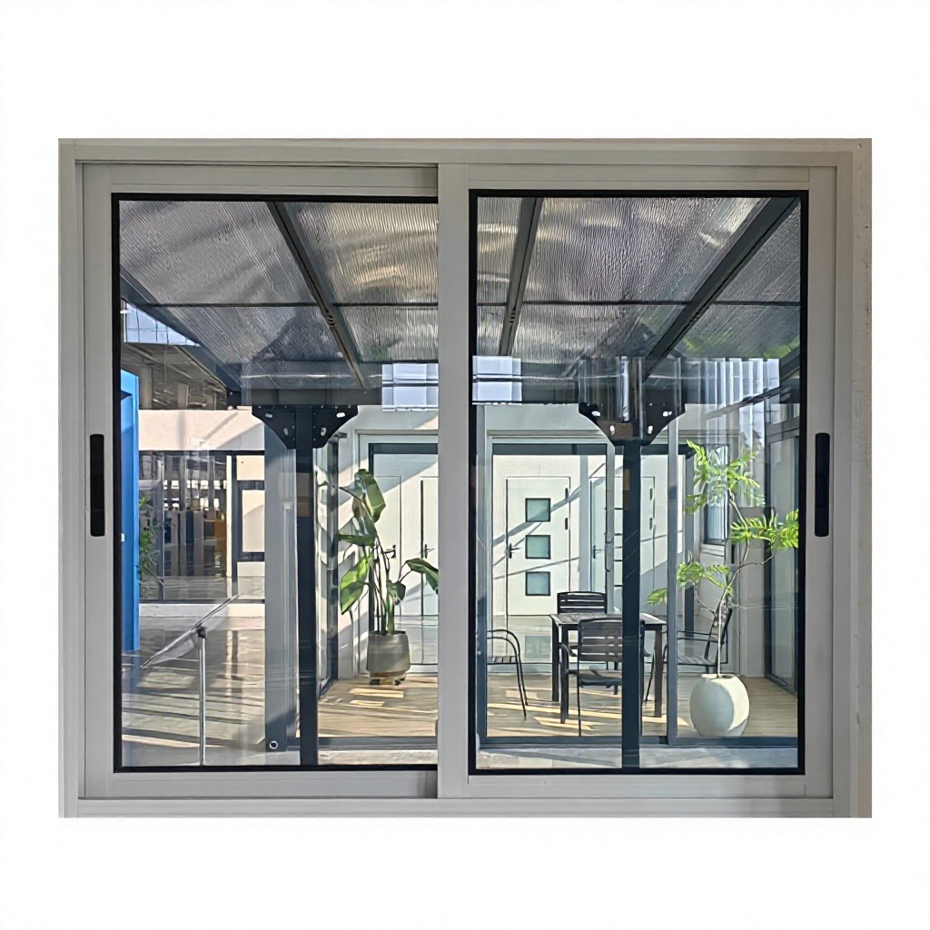 Outdoor Hurricane Proof Patio Impact 4 Tracks Large Glass Exterior Balcony Thermal Break Aluminum Wood Again Sliding Doors