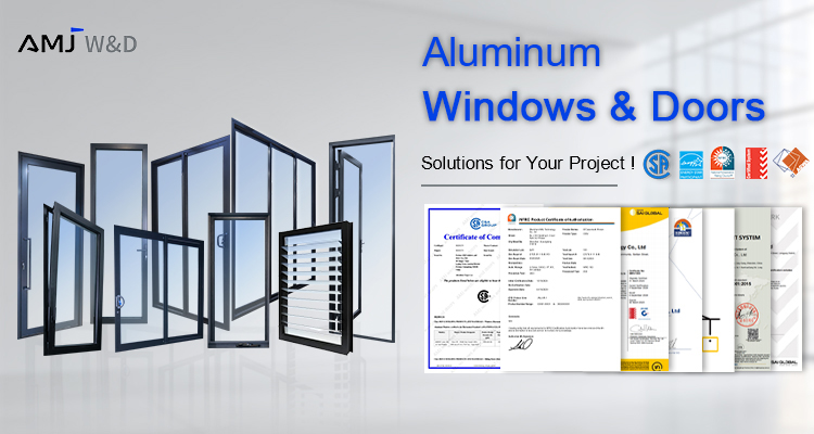 AMJ 78 Thermally Broken Aluminum Casement Door
