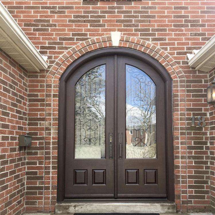 Luxury Wood Double Door