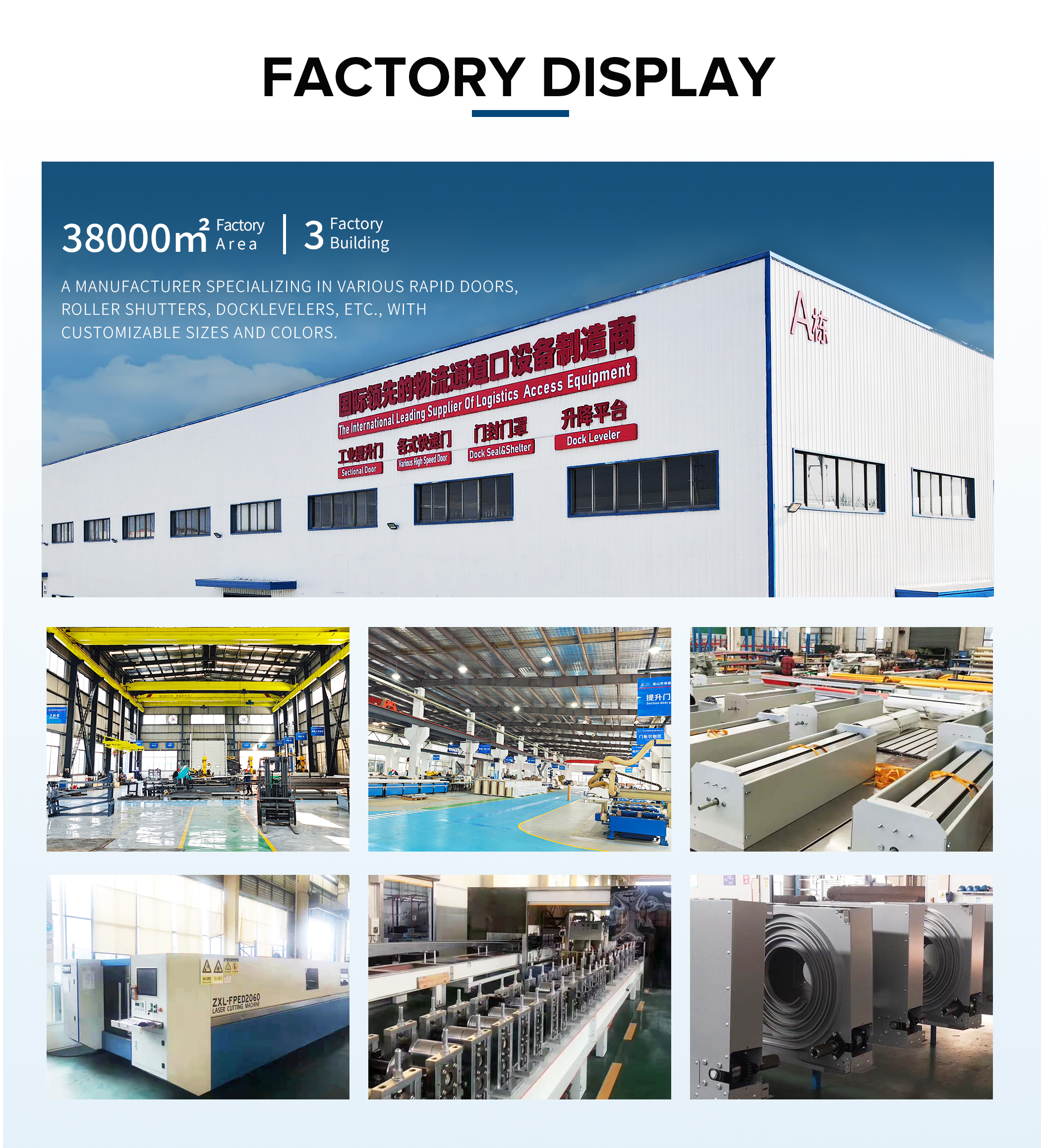 High Speed Spiral Door Insulated Aluminum Heavy Duty Wind Resistant Electric Side Opening Industrial Warehouse Interior/Exterior