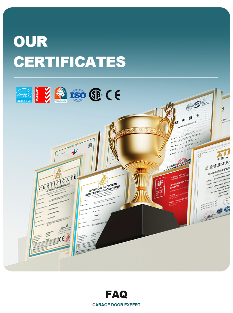Product quality certifications