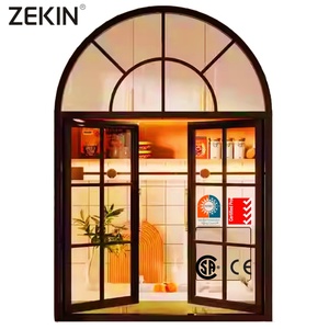 Zekin Thermal Break Aluminium Windows Narrow Casement