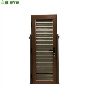 Custom Blackout Insulated Aluminum Alloy Louver Door