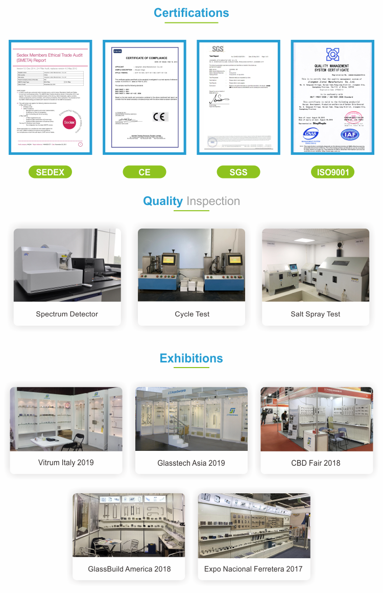 Customized CR L Aluminum Shower Room Glass Door Deluxe Shower Enclosure Header