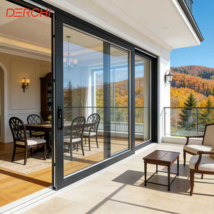 Canadian C SA Standard Heavy-Duty Modern Energy Efficient External Glass Slide Large Sliding Patio Doors And Windows For Home