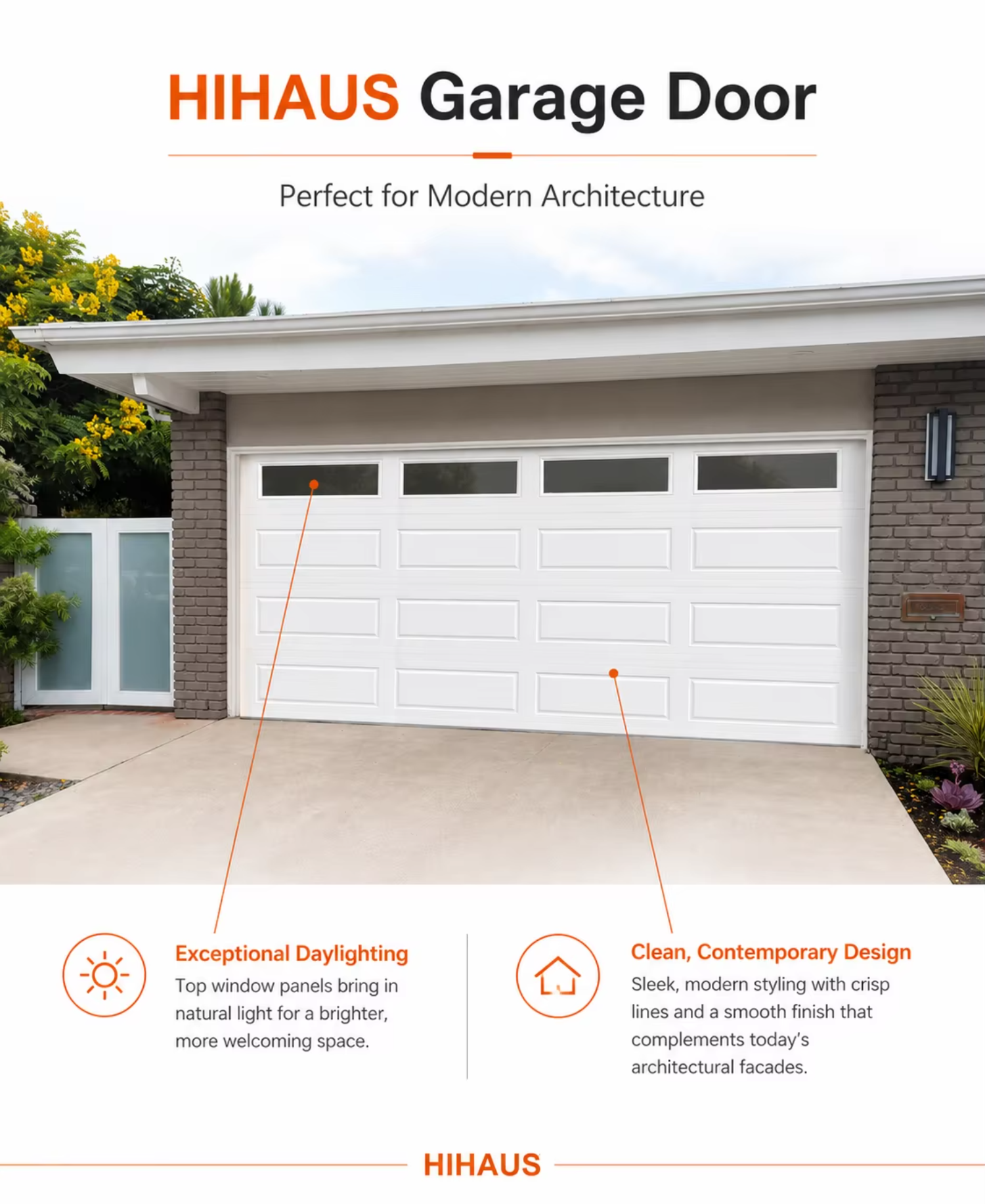 Custom Aluminum Glass Garage Door Color-coated Steel Automatic Roll up Garage Doors for Homes Beige