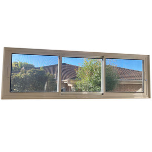 Australian Double Glazed Aluminium Sliding Prefab Windows