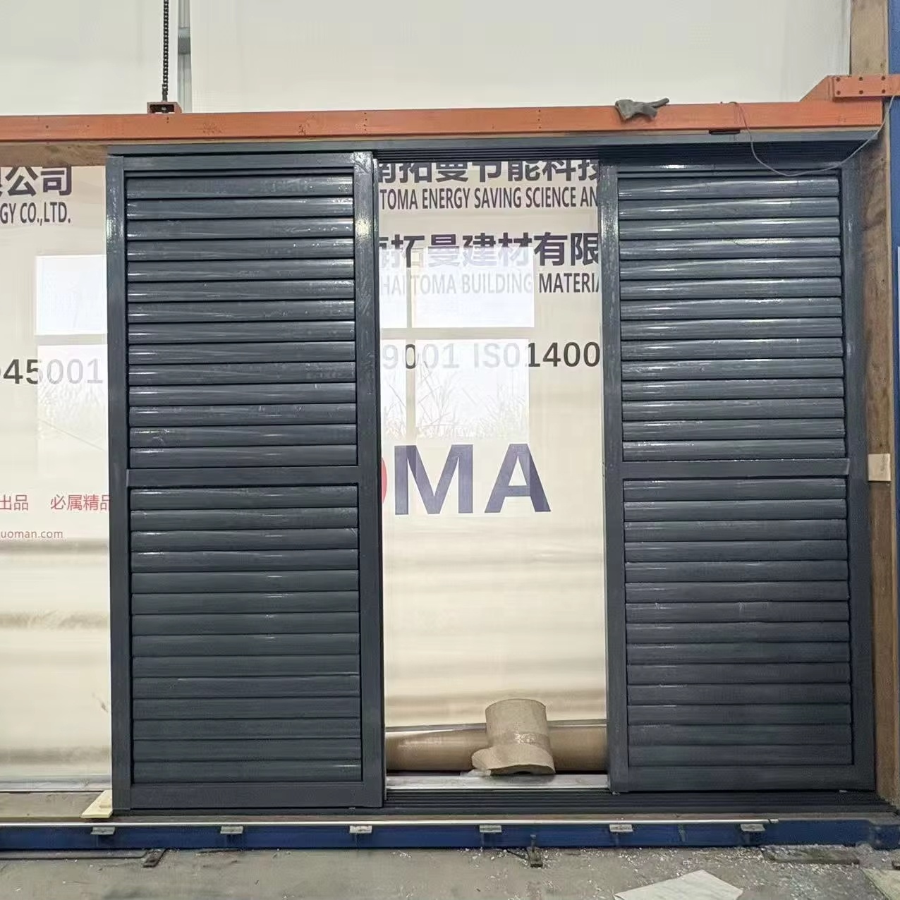NFRC NFRC TOMA AS2047 Horizontal Aluminium Louvered Sliding Windows & Doors, Exterior Anti Theft Soundproof