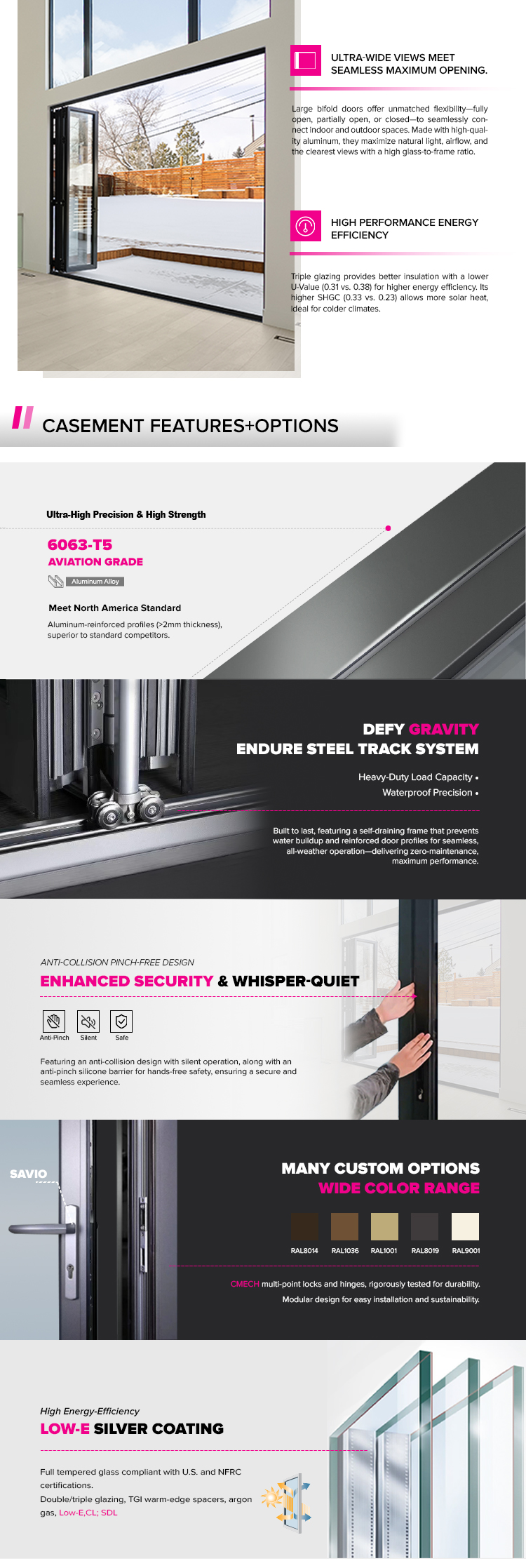 Bifold Door Engineering Performance