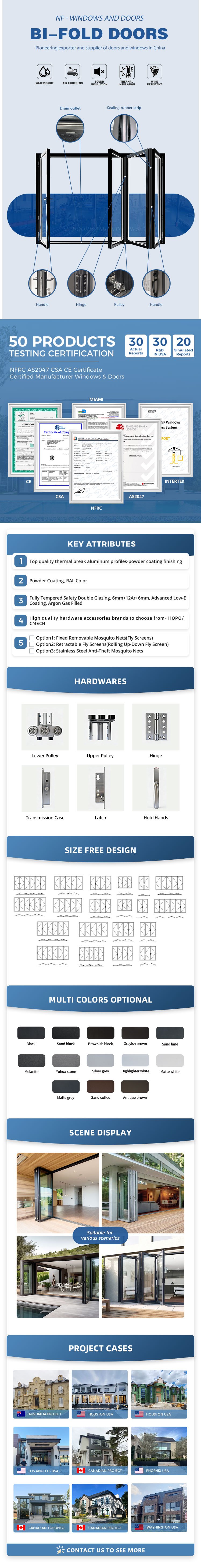 Aluminium Folding Door Image 2