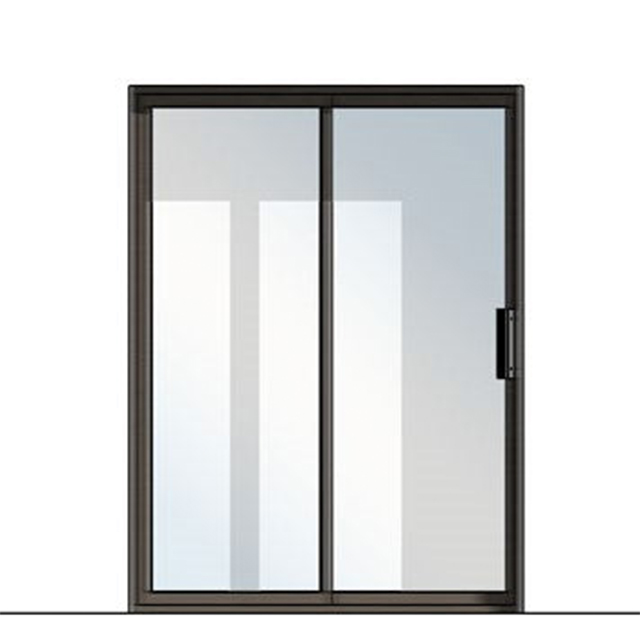 3 Meter Height Aluminium Telescopic Door Aluminium Heavy-duty Tempered Glass Catalogue