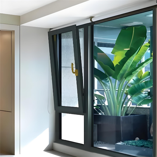 Aliinum Window Outdoor Swing Tilt and Turn windows Hurricane Impact Triple Glazing Casement windows