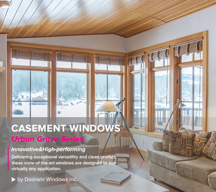 Urban Grove Series Casement Window Showcase