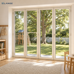LANGE French Bifold Patio Door Certified Ultra-narrow Bezel