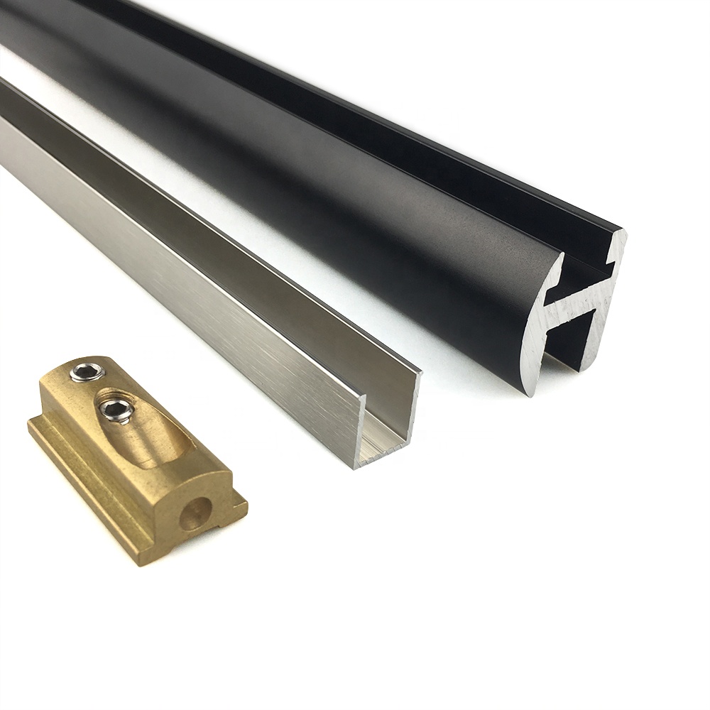 Customized CR L Aluminum Shower Room Glass Door Deluxe Shower Enclosure Header