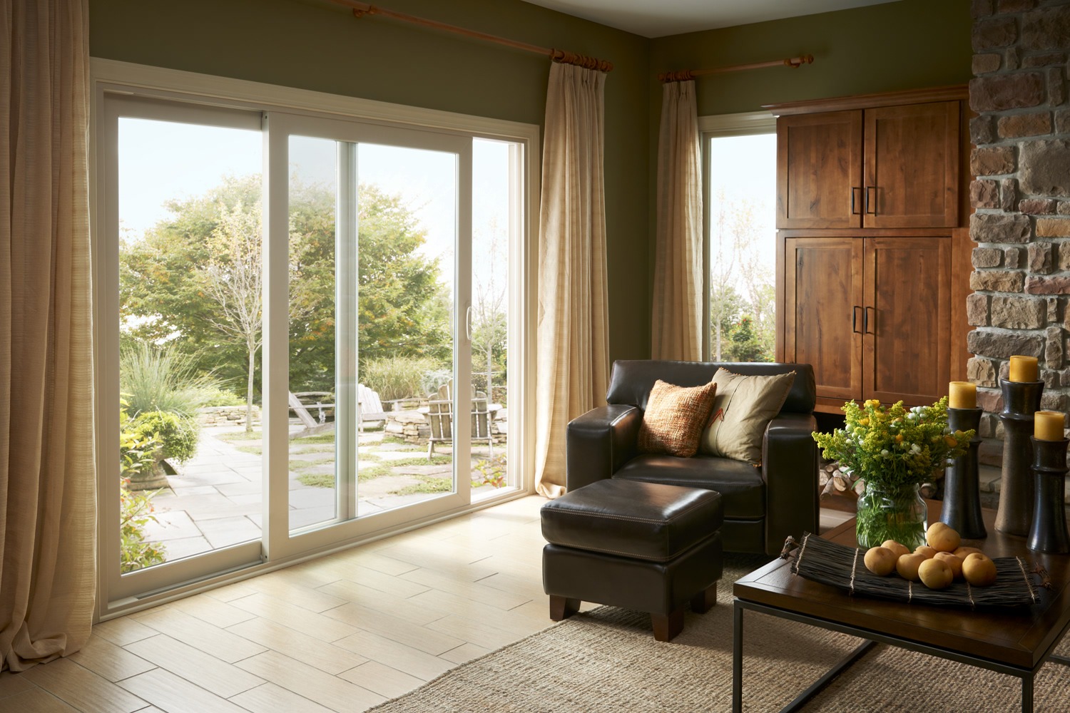 Modern Style UnbreakableFrameless Aluminium Dust Proof Double Sliding Glass Door for Outdoor &amp; Exterior Use