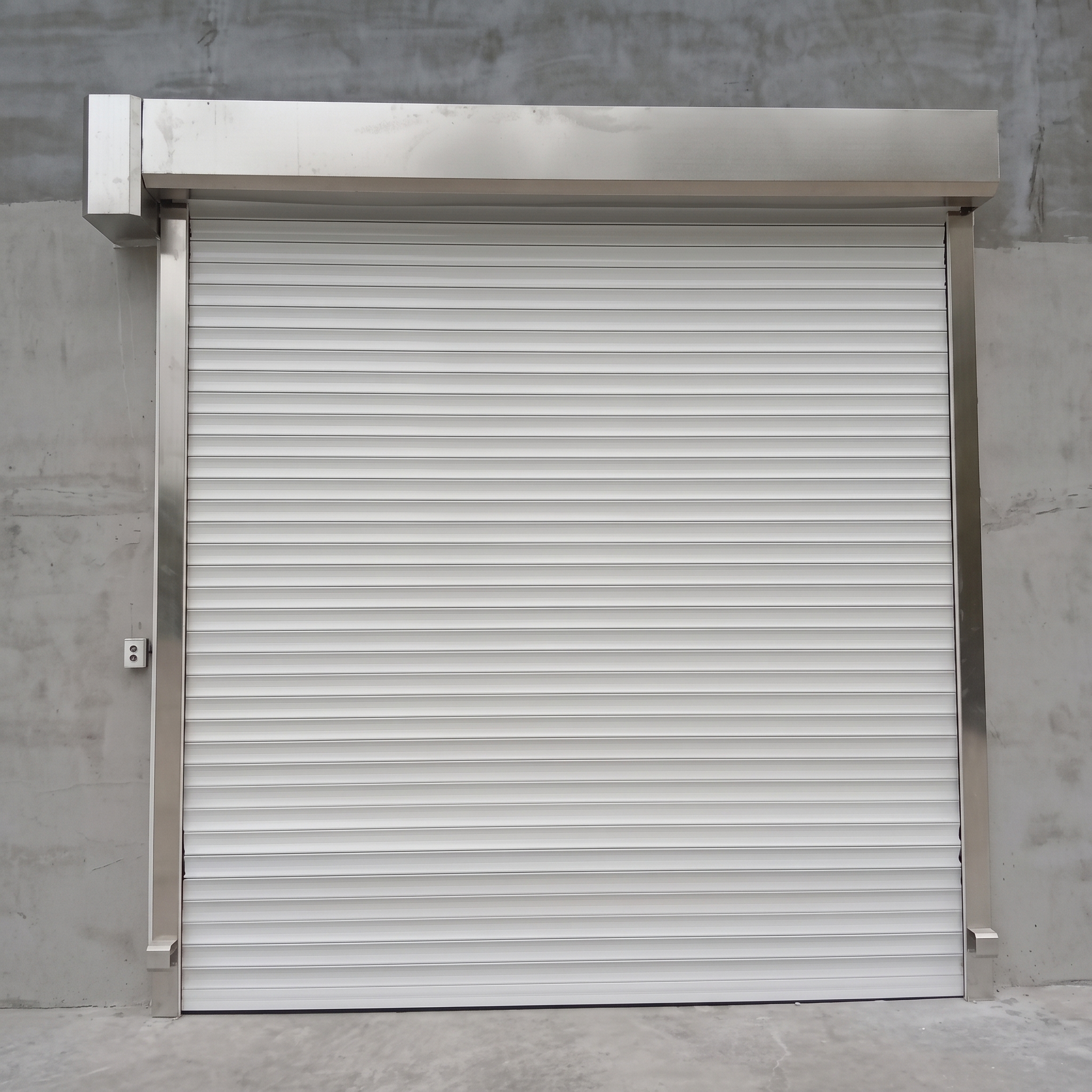 Thickened Aluminium Alloy Villa Garage Roll up Door Insulation Windproof Warehouse Electric Roller Shutter Store Front Door