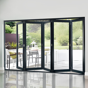 Aluminum Folding Patio Doors Folding Glass System