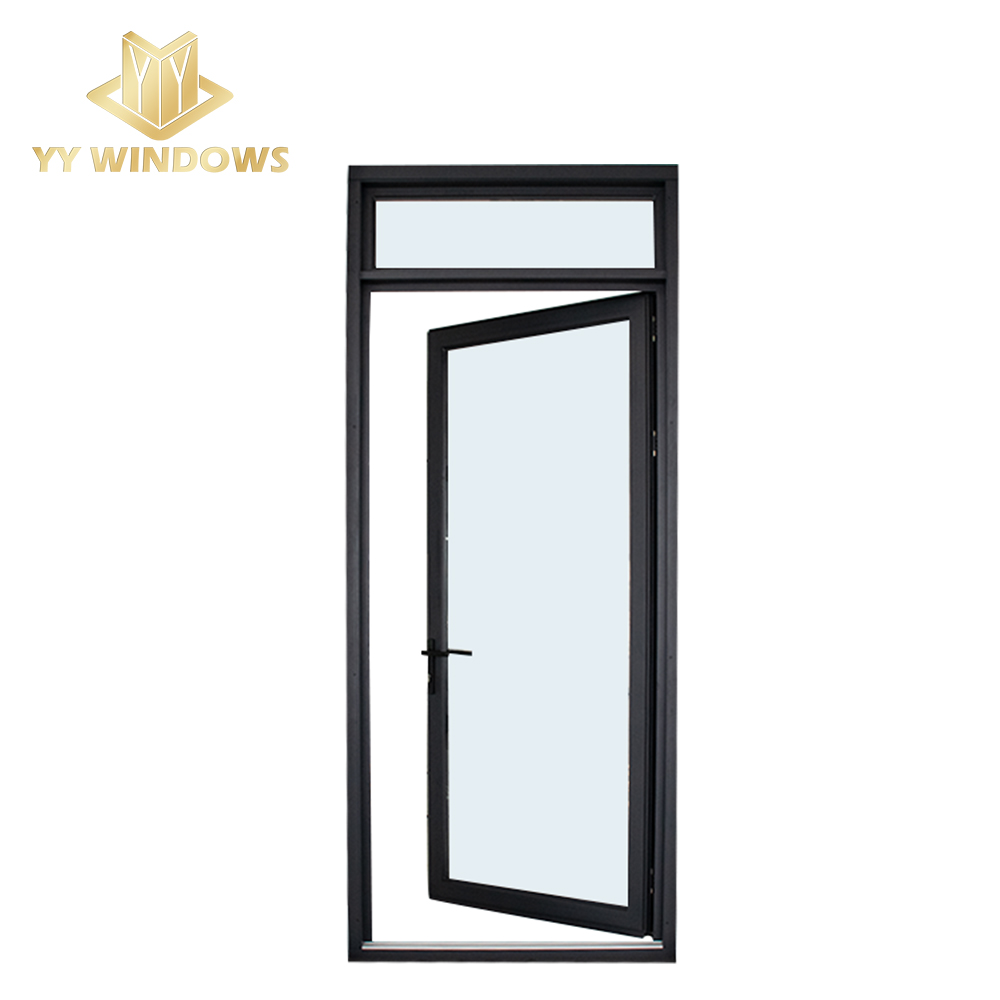 ISO Certificated Factory With NFRC House Apartment Project Hurricane Impact Protection Glass French Doors Patio Casement Door