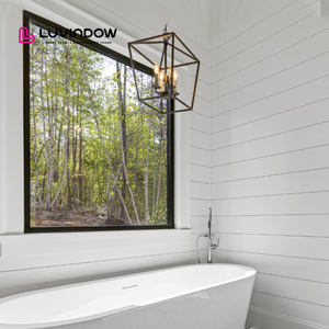 Panoramic Aluminum Double Glazed Fixed Windows