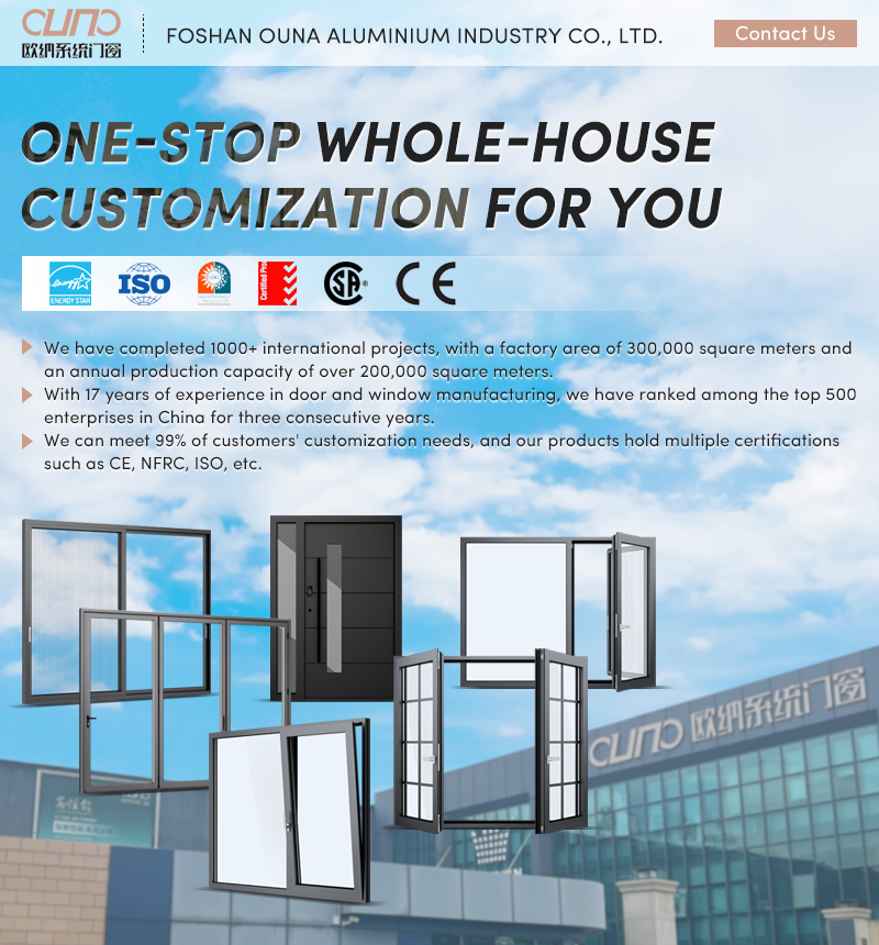 Thermal Break Aluminum Sliding Windows and Doors