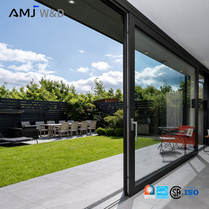 Custom Lift Sliding Door Patio Laminated Glass Hurricane Impact Aluminium Sliding Doors