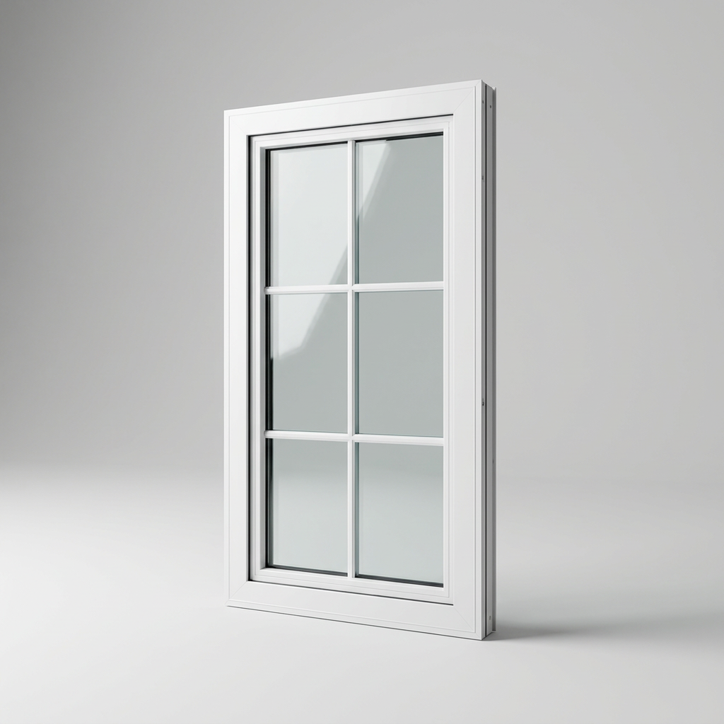 Modern Simple Aluminum Window Custom Color for Farmhouse and Courtyard Living Spaces