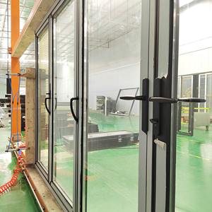 Farmhouse Aluminum Alloy Farmhouse Decoration Foldable Low-E Glass Multi 5 Year Stainless Steel Bi-Fold Doors