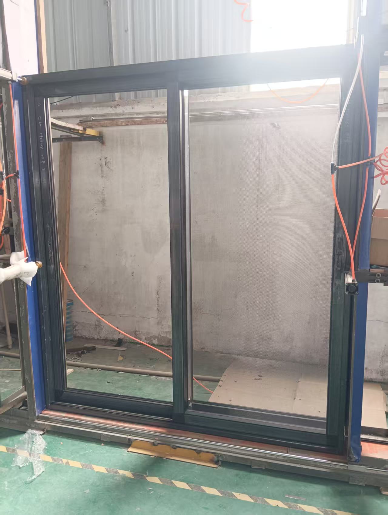 AS2047 CE NFRC Impact Double Glazed Tempered Glass Door Aluminum Balcony Sliding Glass Doors Aluminium Windows and Doors