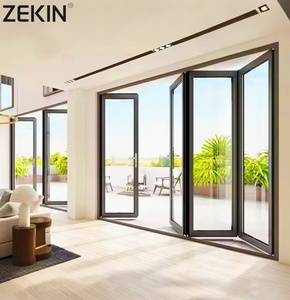 ZEKIN Hurricane Impact Insulated Aluminum Bi-Fold Doors
