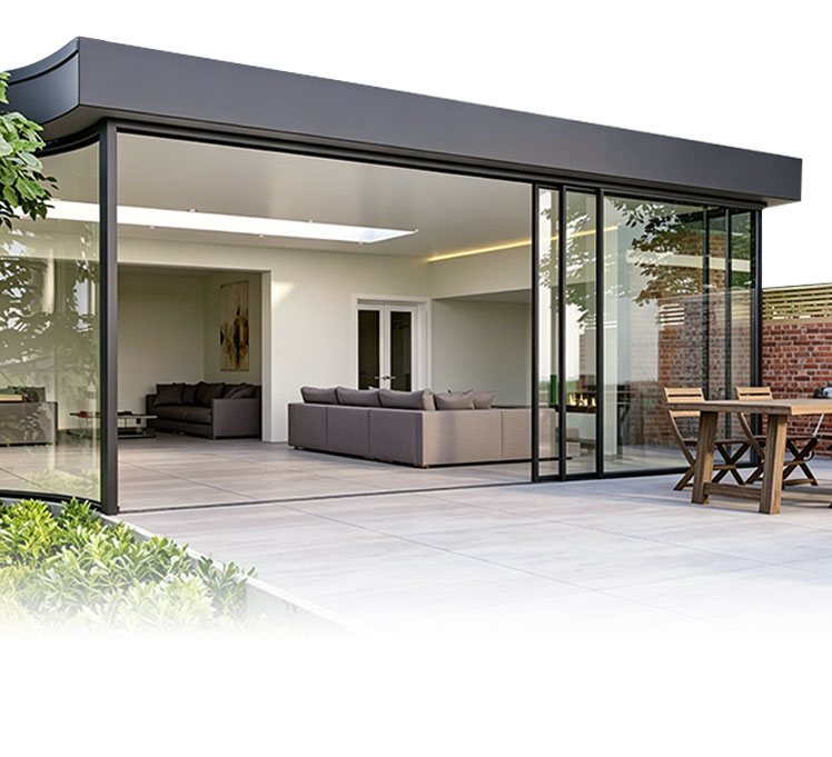 Aluminium single double hung windows detail 3