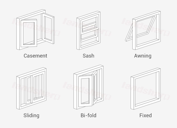 Four-side compression sealing design