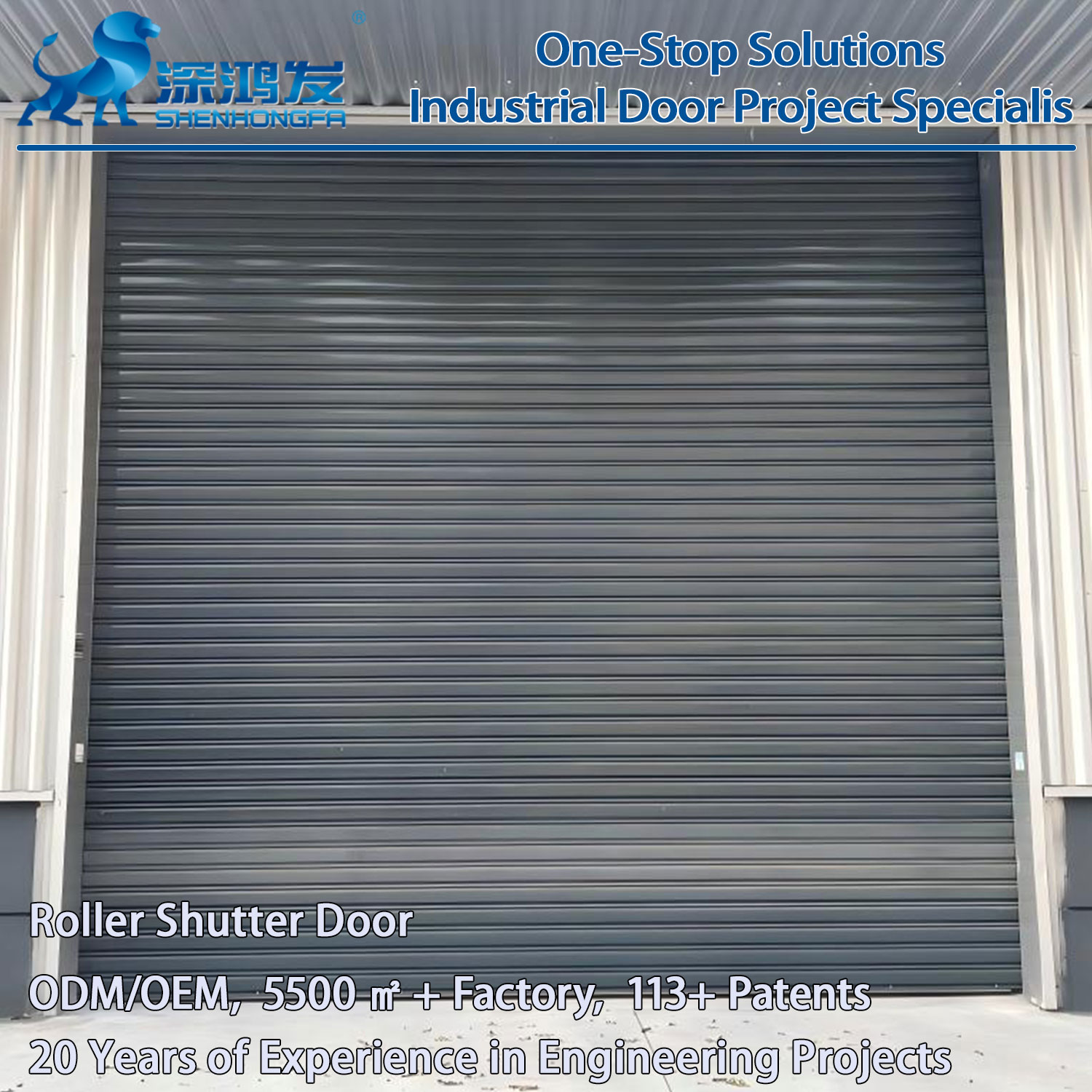 Factory Price Industrial Warehouse Security Store Front Door Electric Roller Shutter Doors Insulation Roll up Garage Door