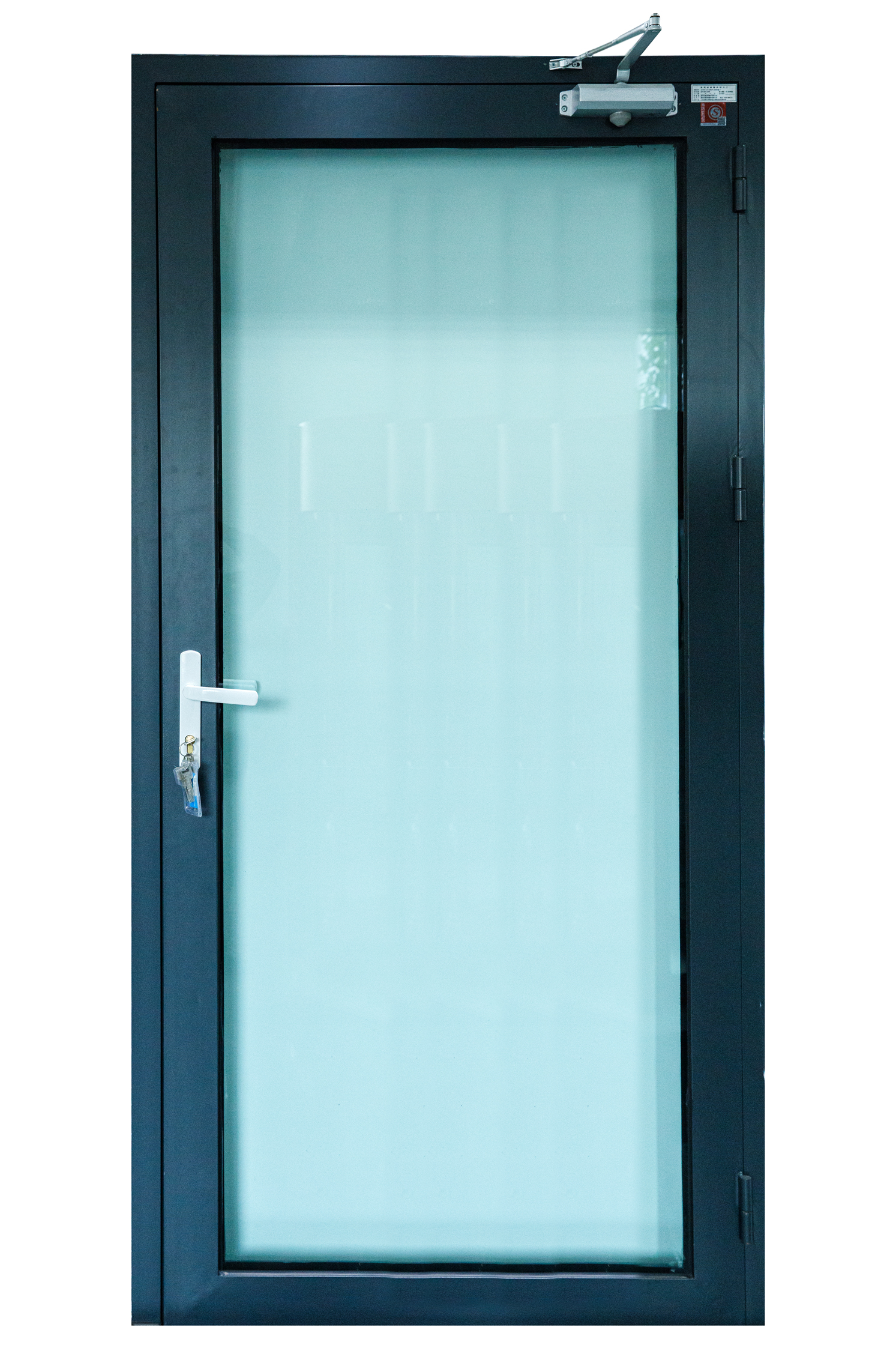 Modern Double Swing Aluminum Casement Door Detail